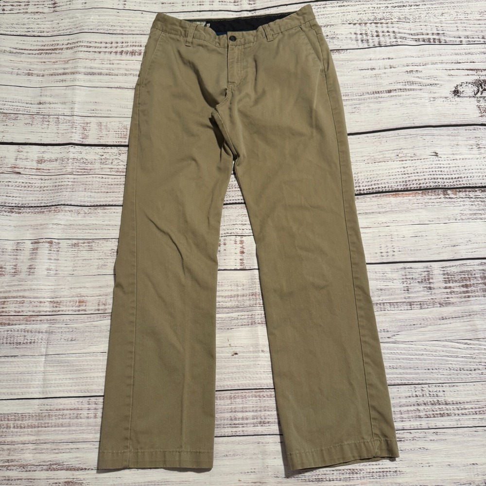 Volcom‎ Stone Khaki Pants Casual Chino Men's Size 29 (Fits 29x28)